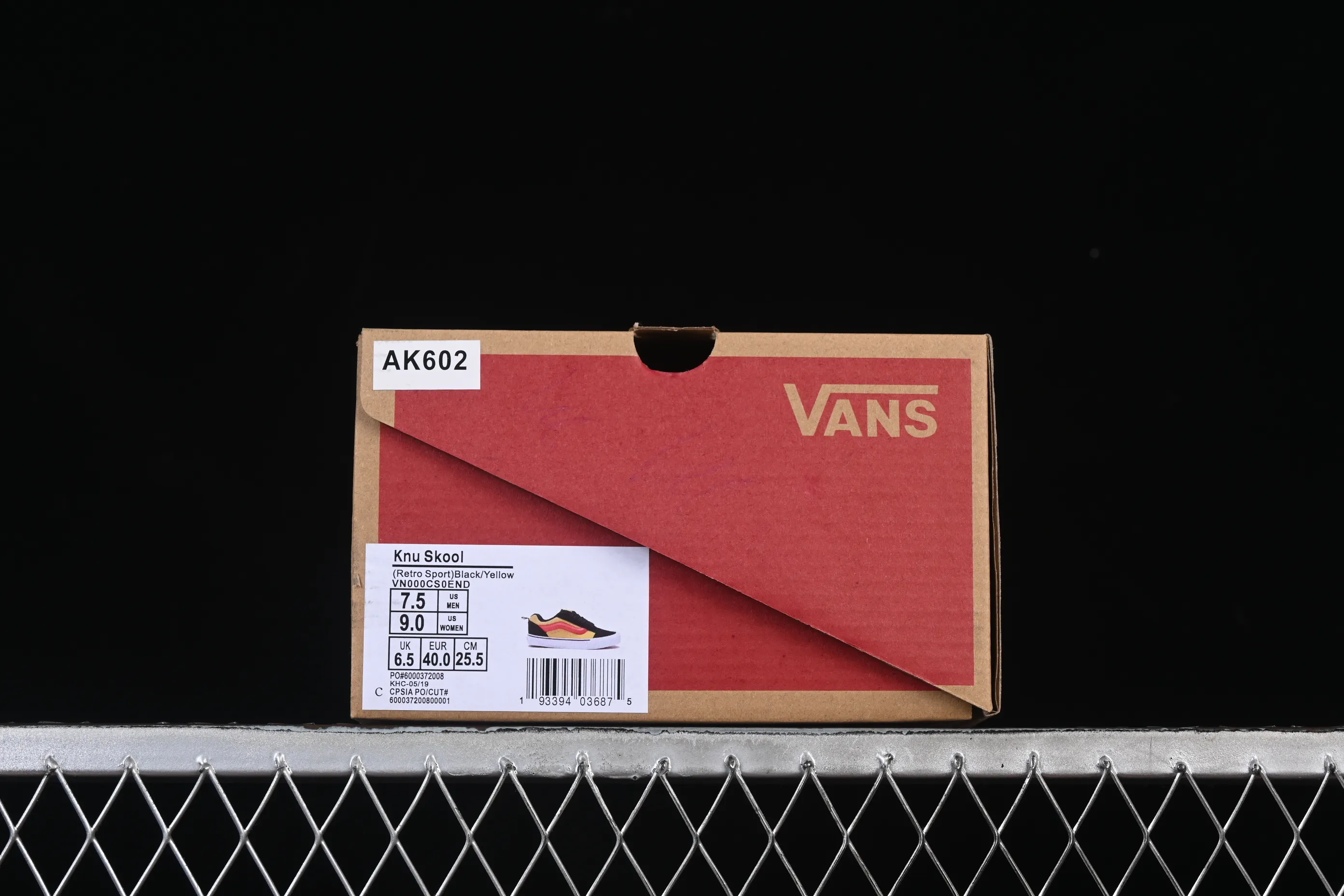 All categories Vans Vans series Vans Low Vans low-top Vans Knu Skool Vans low-top casual skateboard shoes VN000CS0END